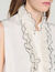 Overhemdblouse met volantkraag