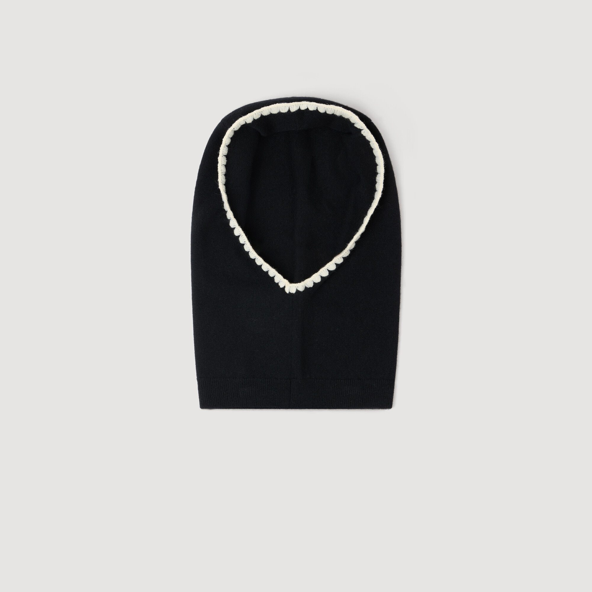 Bivakmuts geribd gebreid Bivakmuts geribd gebreid