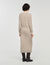 Cardigan vest contrasterende kraag