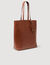 Shopper van leer