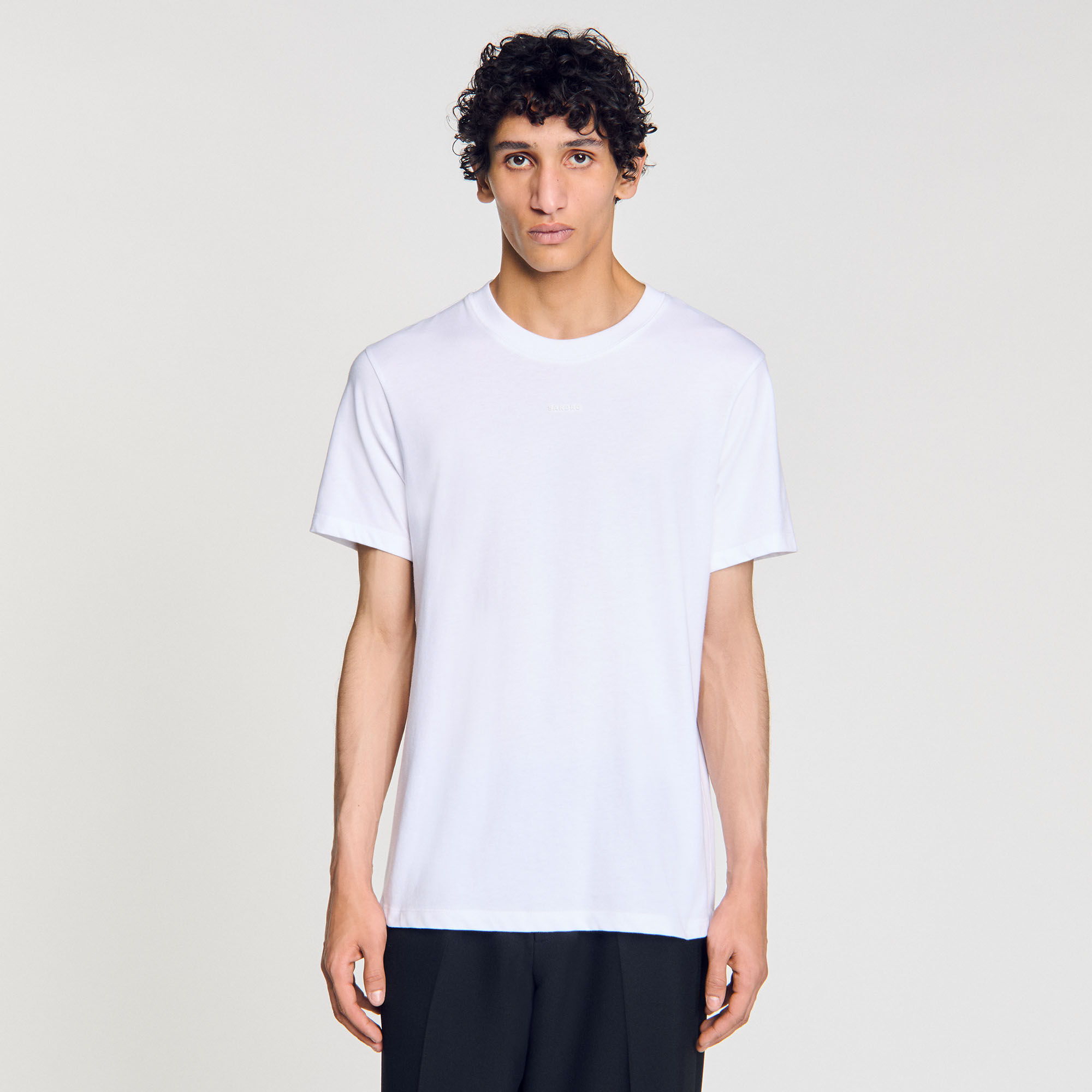 T-shirt katoen logo