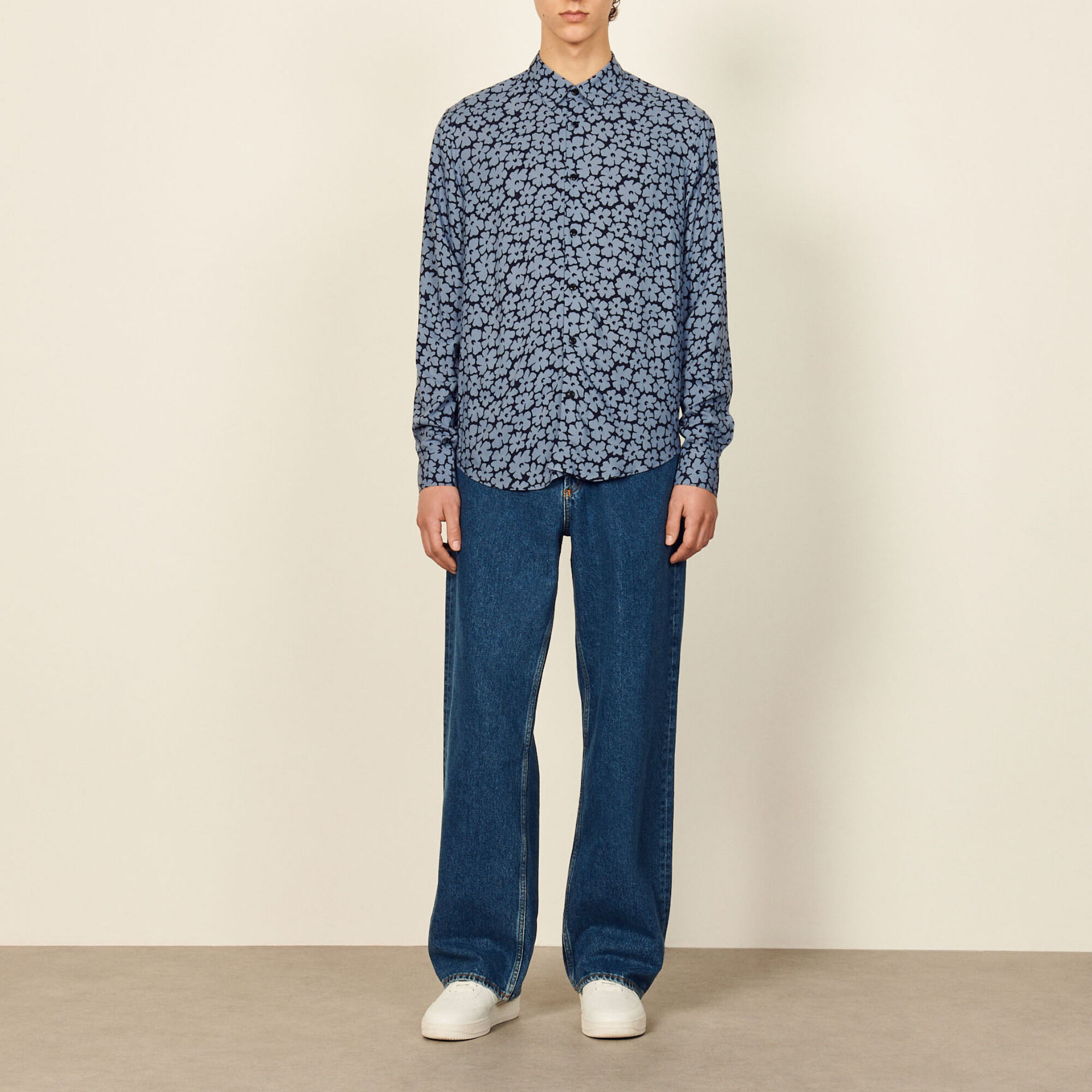Blouse met print