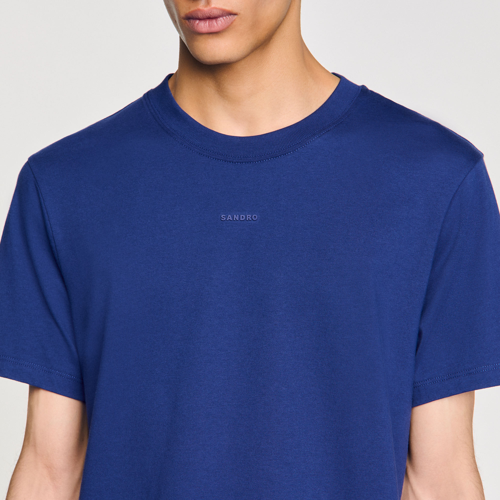 T-shirt katoen logo