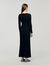 Lange jurk fantasietricot