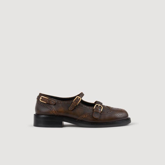 Derby schoenen met gespen
