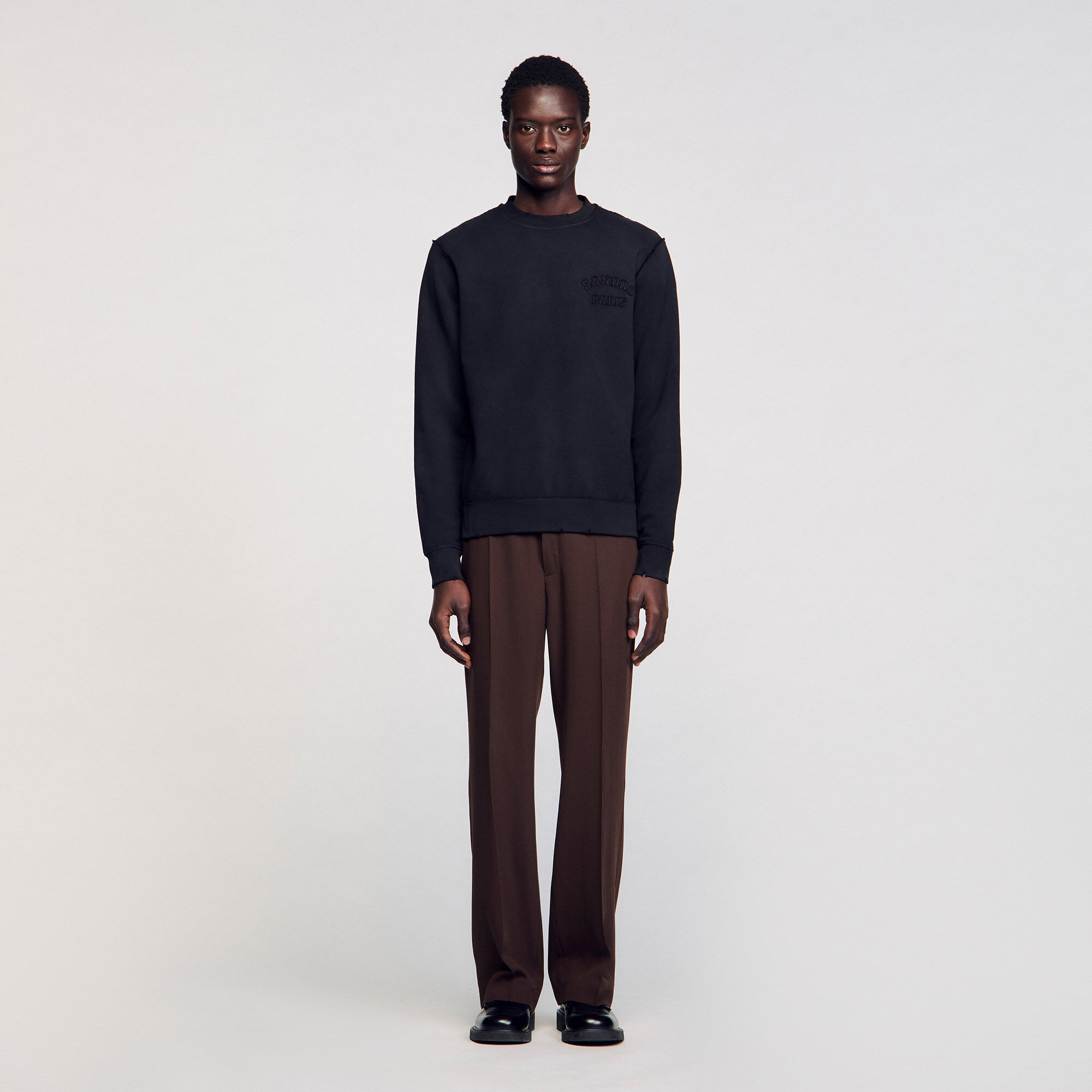 Sweatshirt met patch