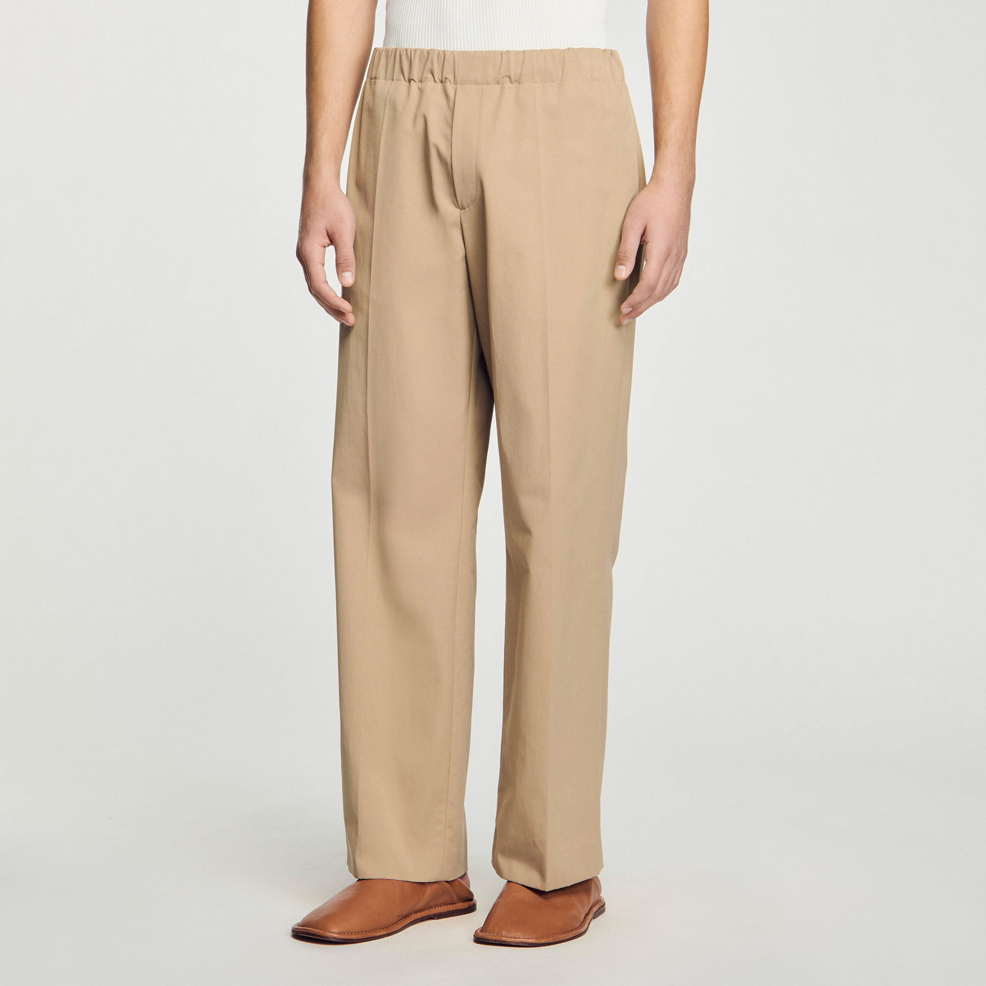 Pantalon wijdvallend