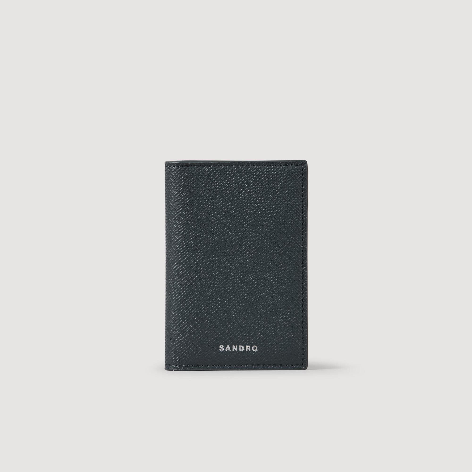 Leren portefeuille gereconstrueerd leer