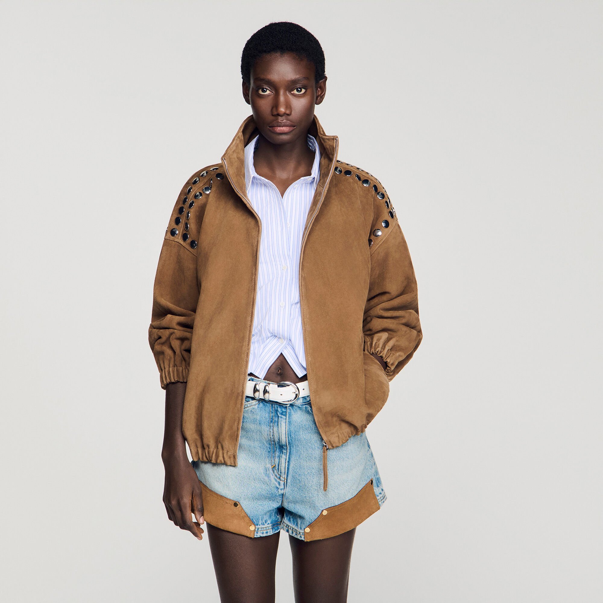 Su&egrave;de jack met studs