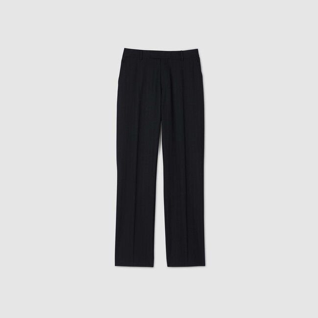 Pantalon met stolpplooien