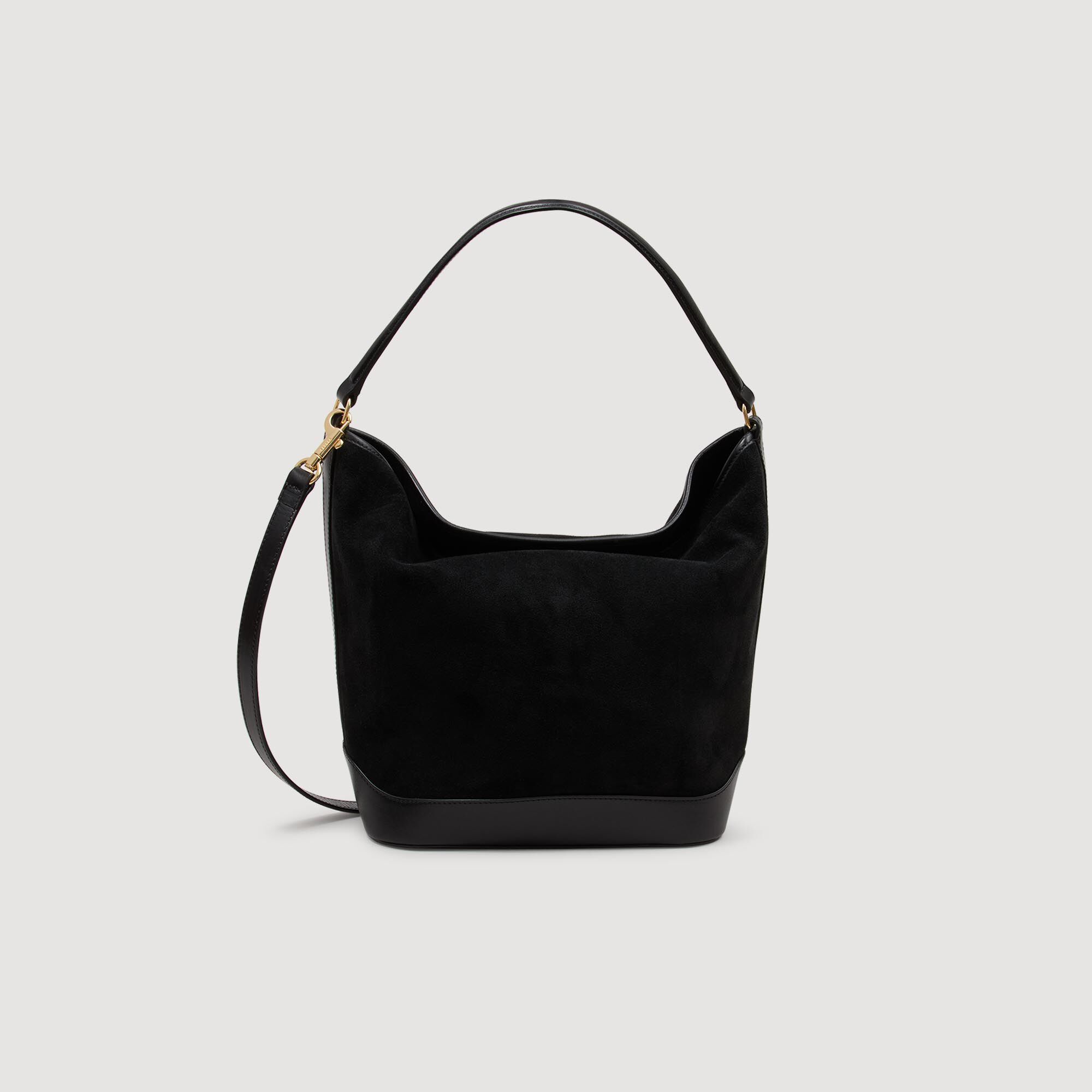 Shopper tas soepel suède