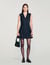 Korte jurk blazer stijl met stras