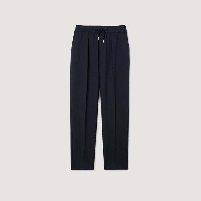 Pantalon recht elastische taille