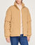Oversized donsjack in technische stof