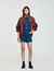 Leren jack oversized