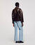Leren jack oversized