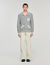 Wollen vest met patch S