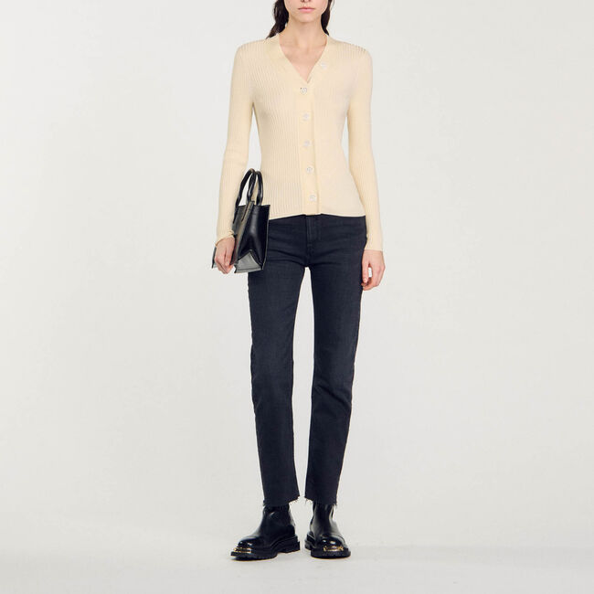 Vest van gecertificeerde viscose - Vrouw | Sandro