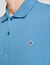 Polo met square cross-patch