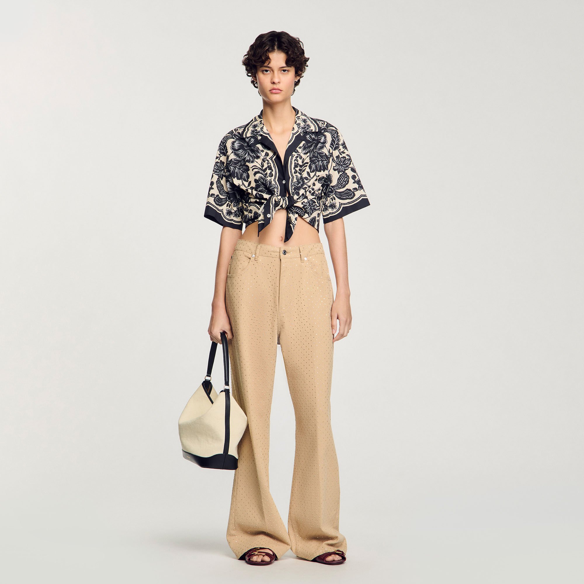 Jeans met stras