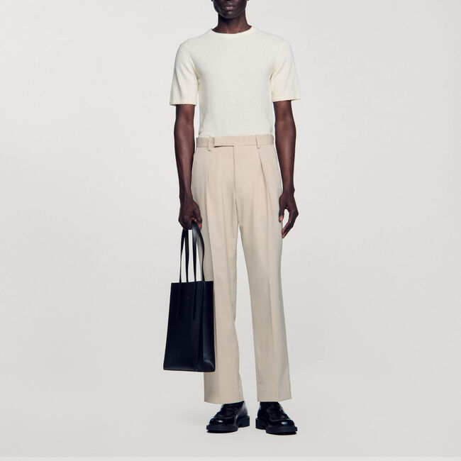 Wijdvallende pantalon