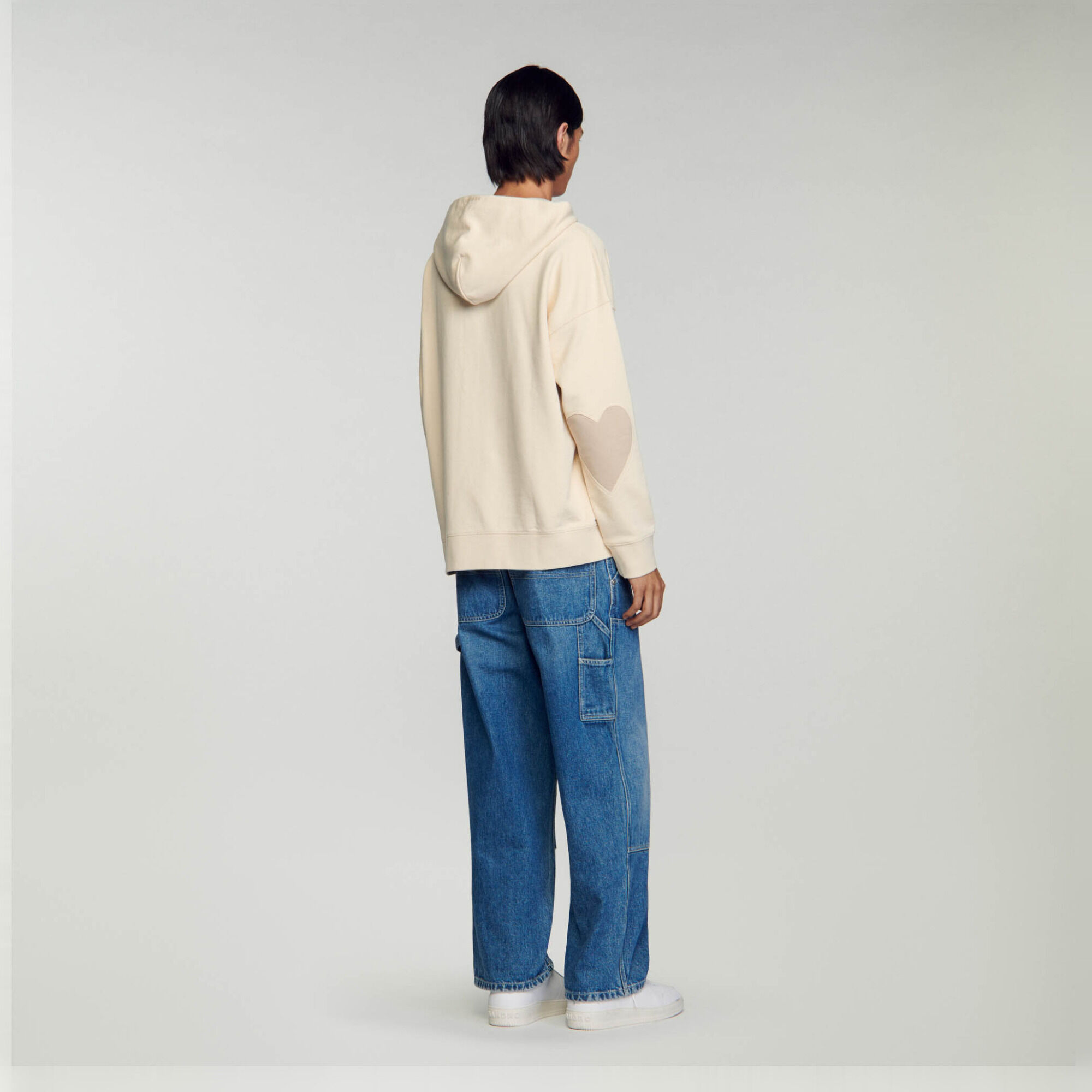 Sweatstof hoodie