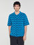 Overhemd cardigan met jacquard koord