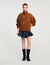 Oversized suède jack