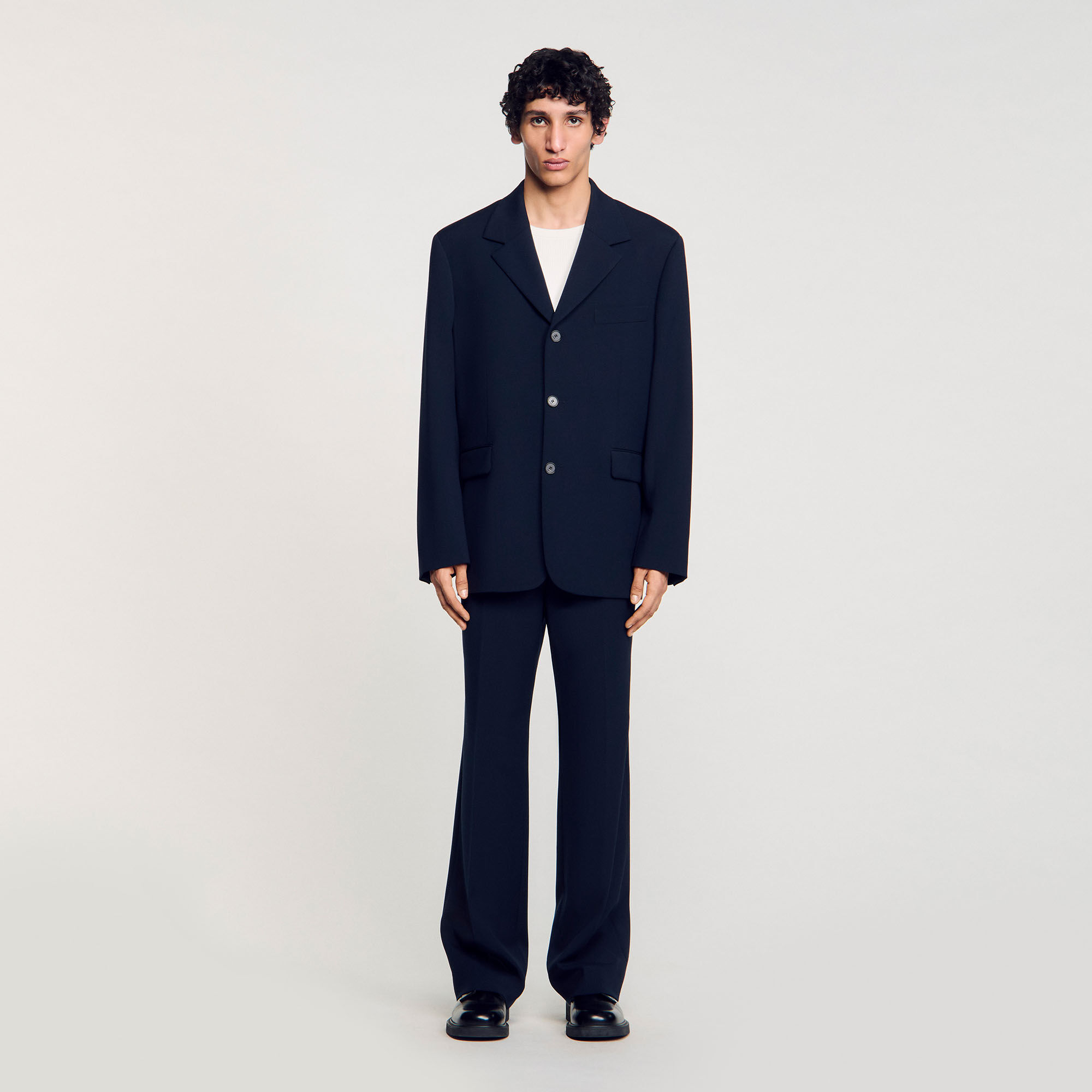 Colbert kostuum oversized wol