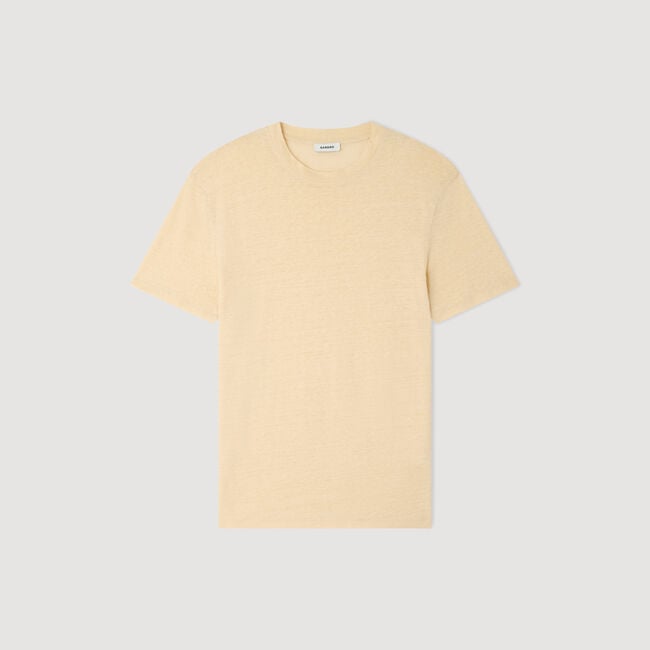 Linnen T-shirt
