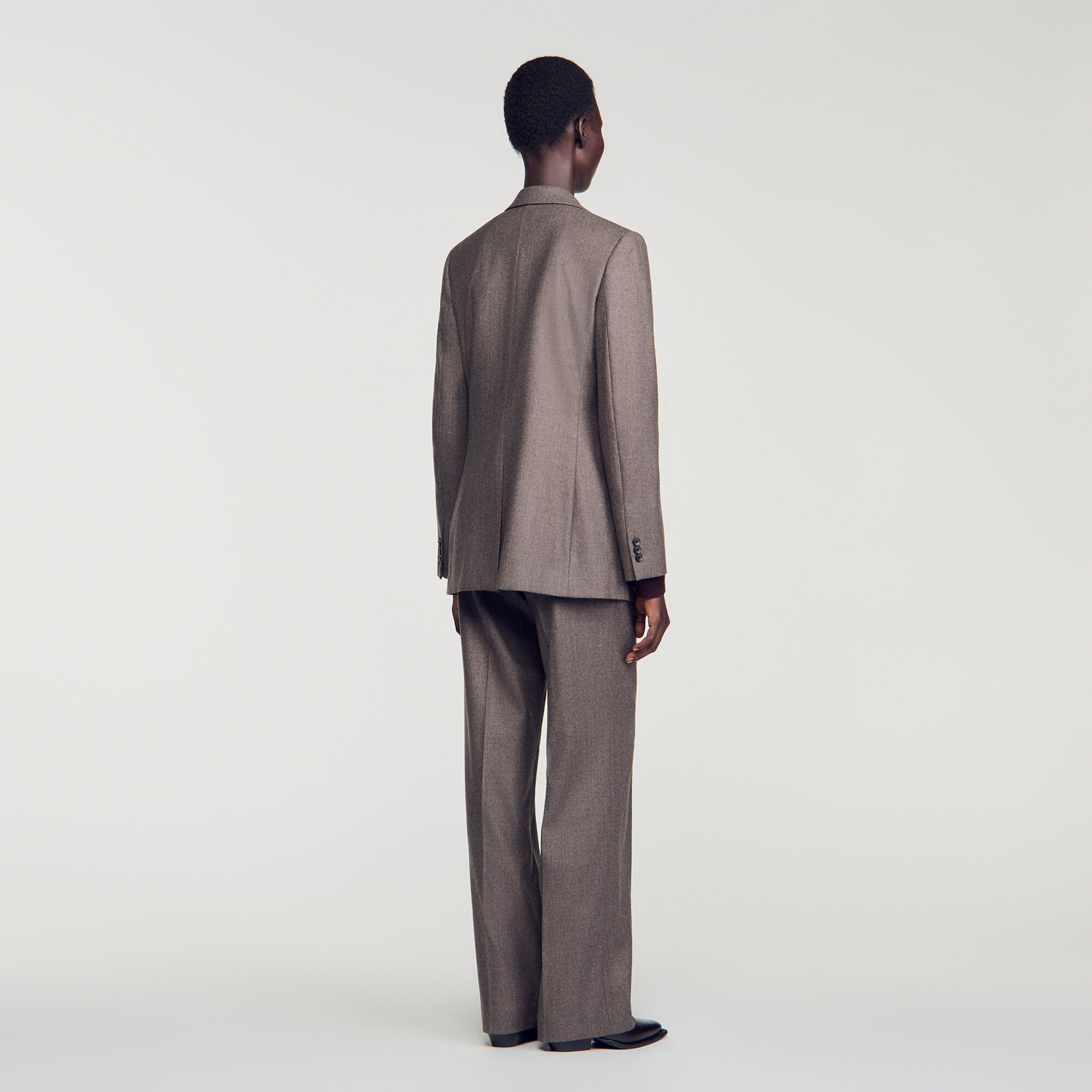 Getailleerde wollen blazer - Vrouw | Sandro