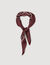 Foulard zijde bandana print