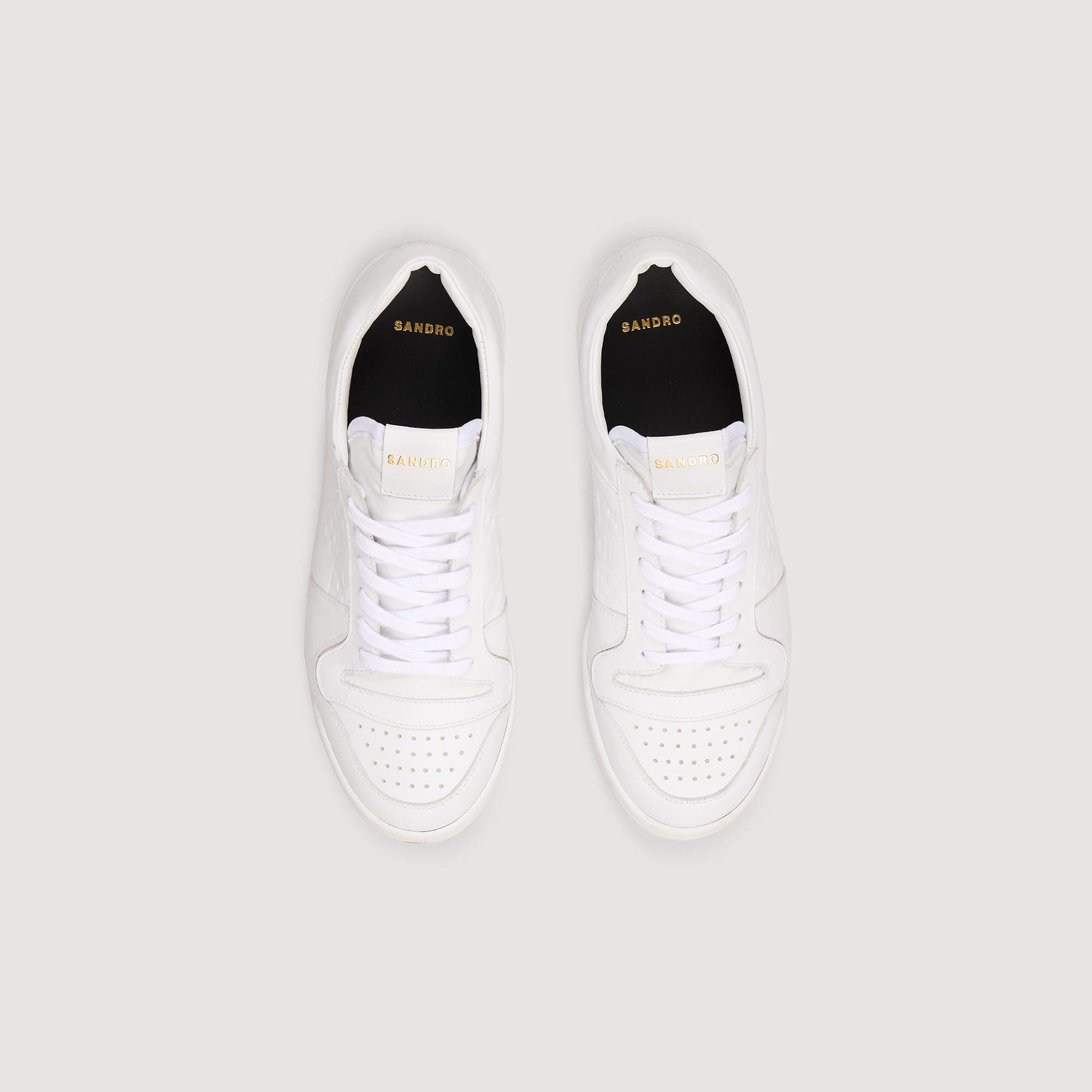 Sneakers laag leer