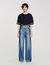 Kort T-shirt met stras
