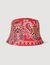 Bucket hat bandana print
