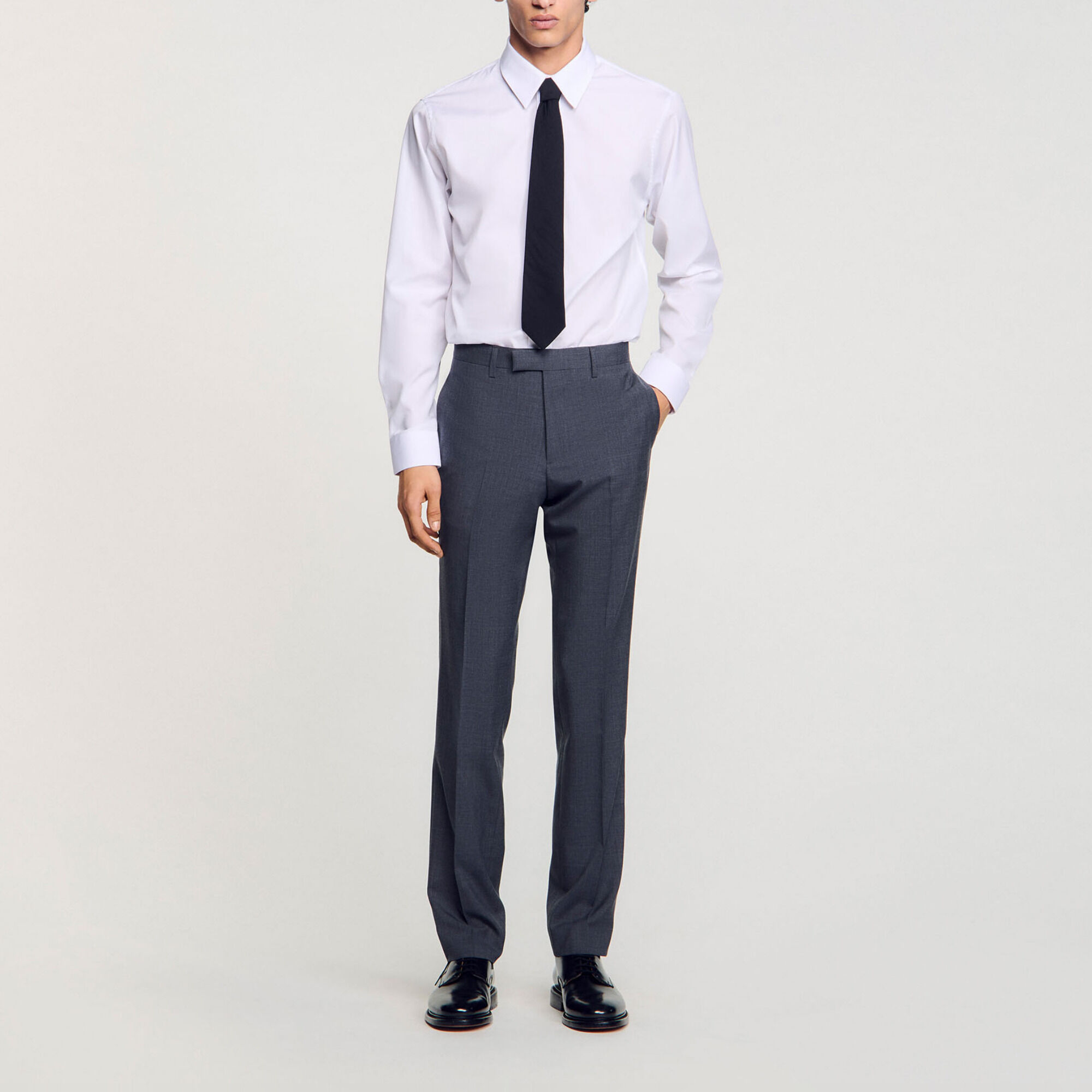 Pantalon kostuum wol