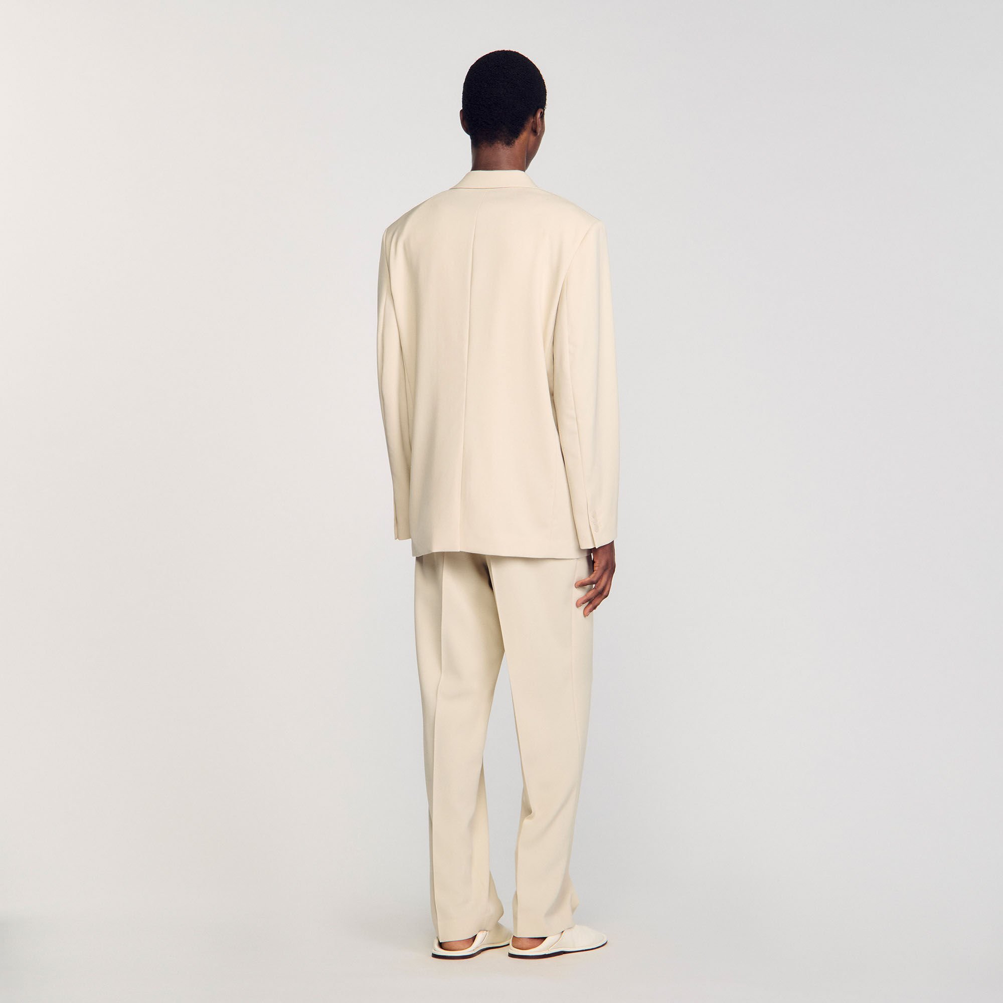 Colbert kostuum oversized wol