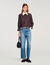 Overhemdblouse soepel met print