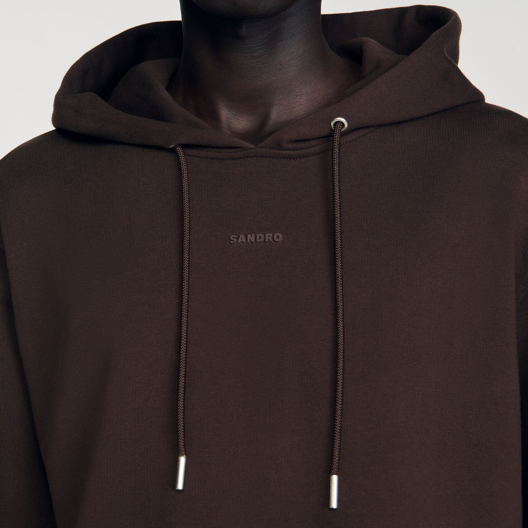 Hoodie met capuchon logo