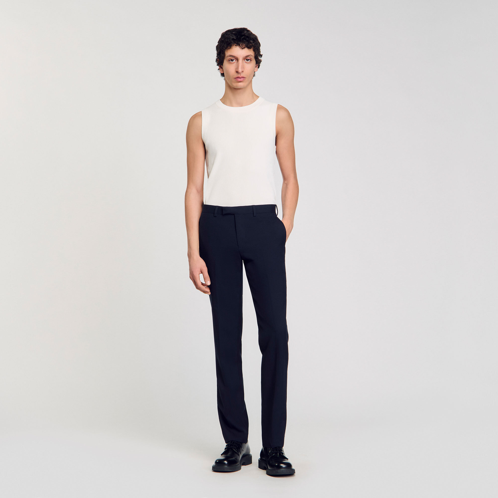 Pantalon kostuum wol