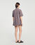 Overhemdblouse oversized geruit
