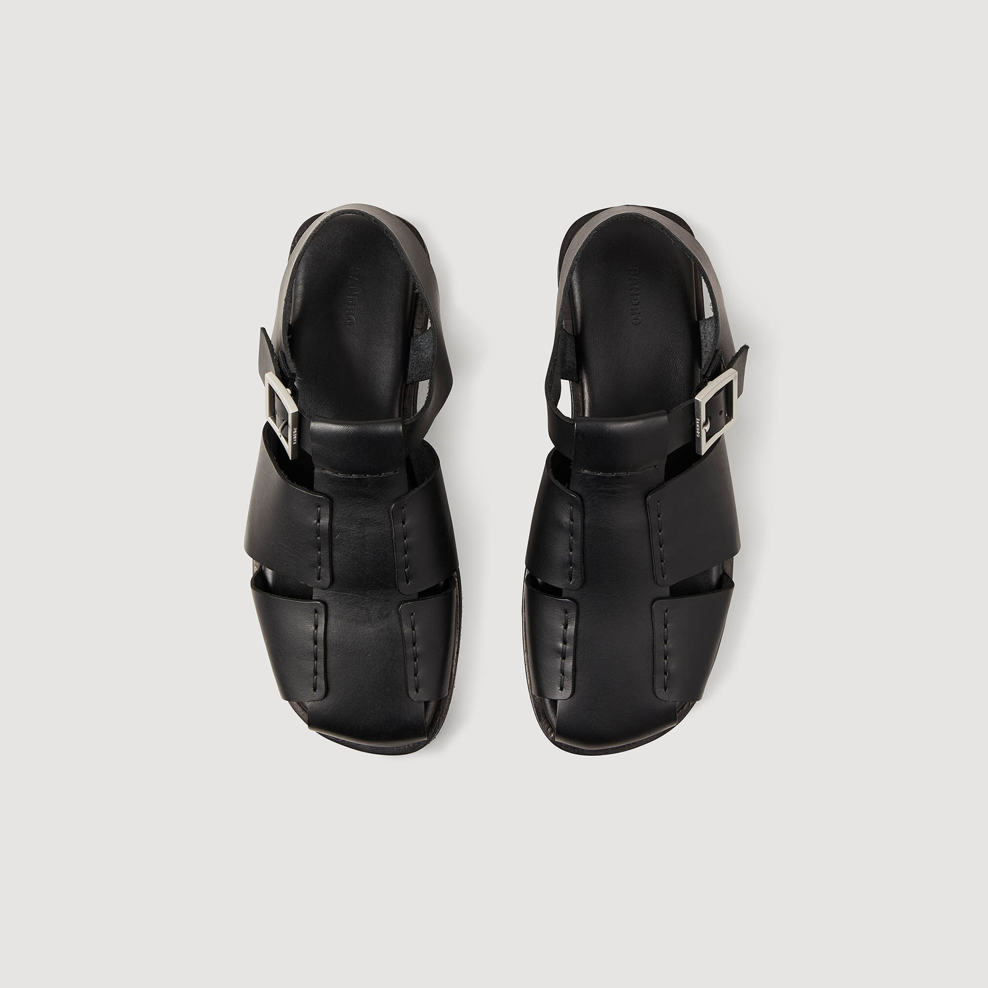 Leren sandalen