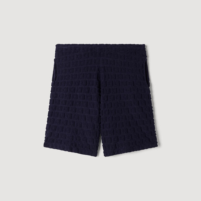 Short van badstof