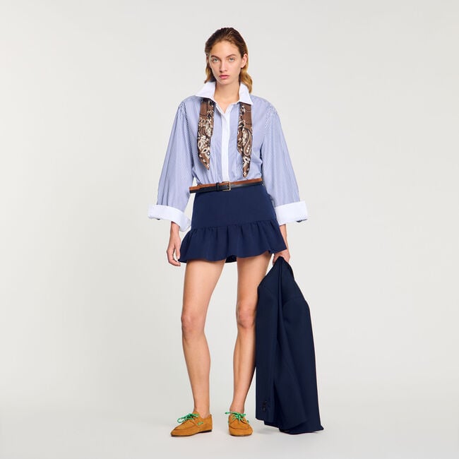 Short met volant