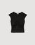 T-shirt gedrapeerd
