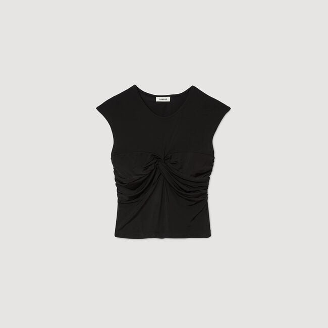 T-shirt gedrapeerd