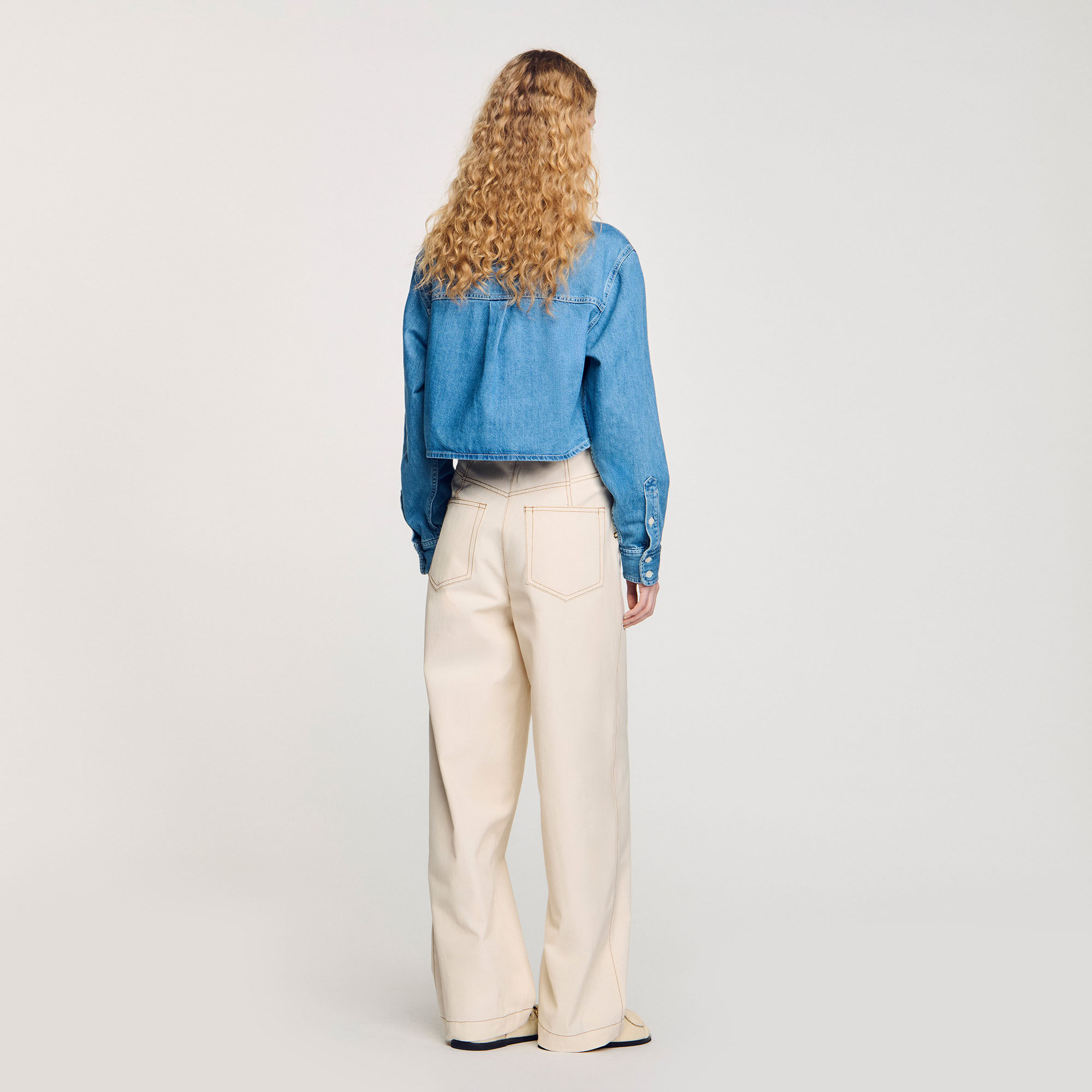 Jeans met veters