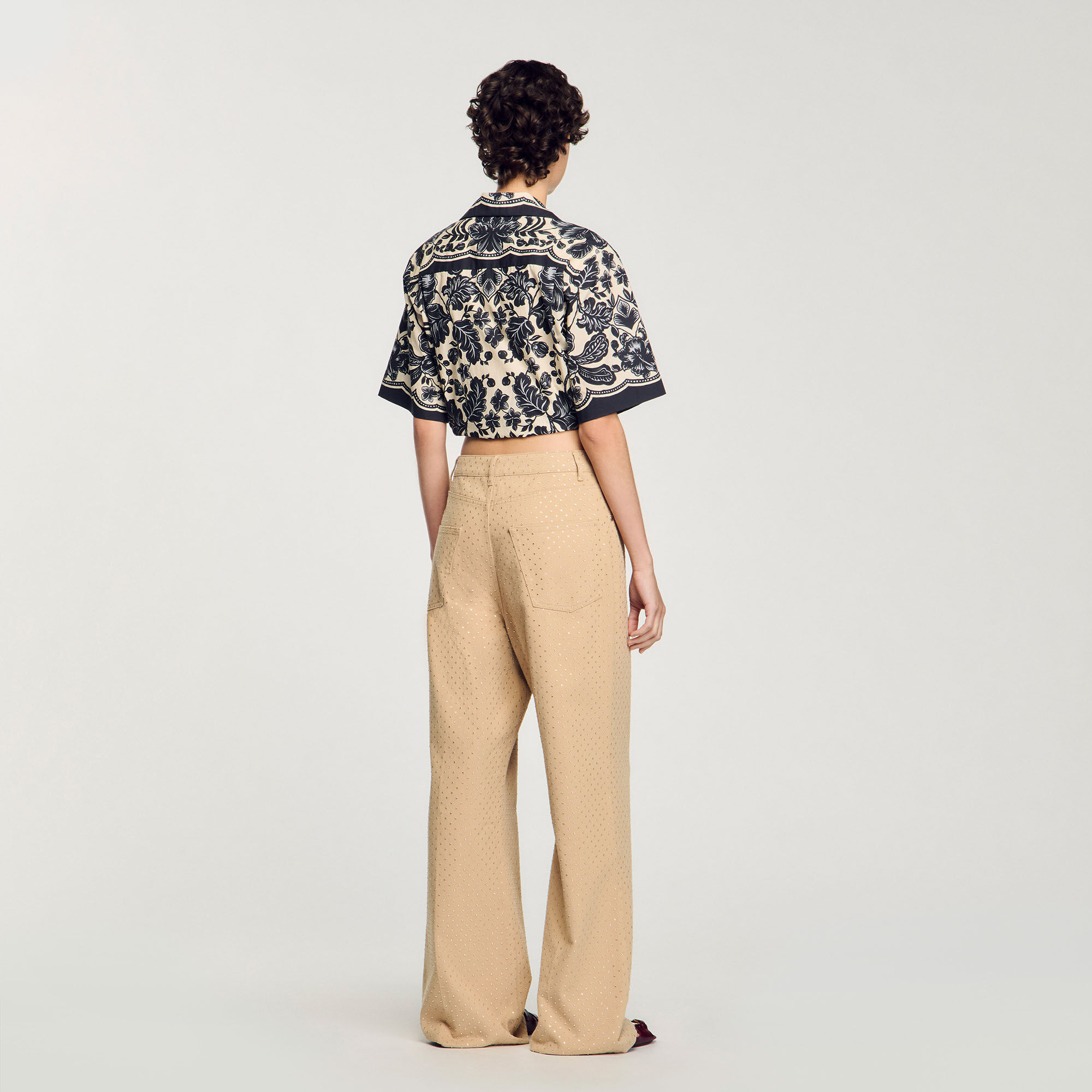 Jeans met stras