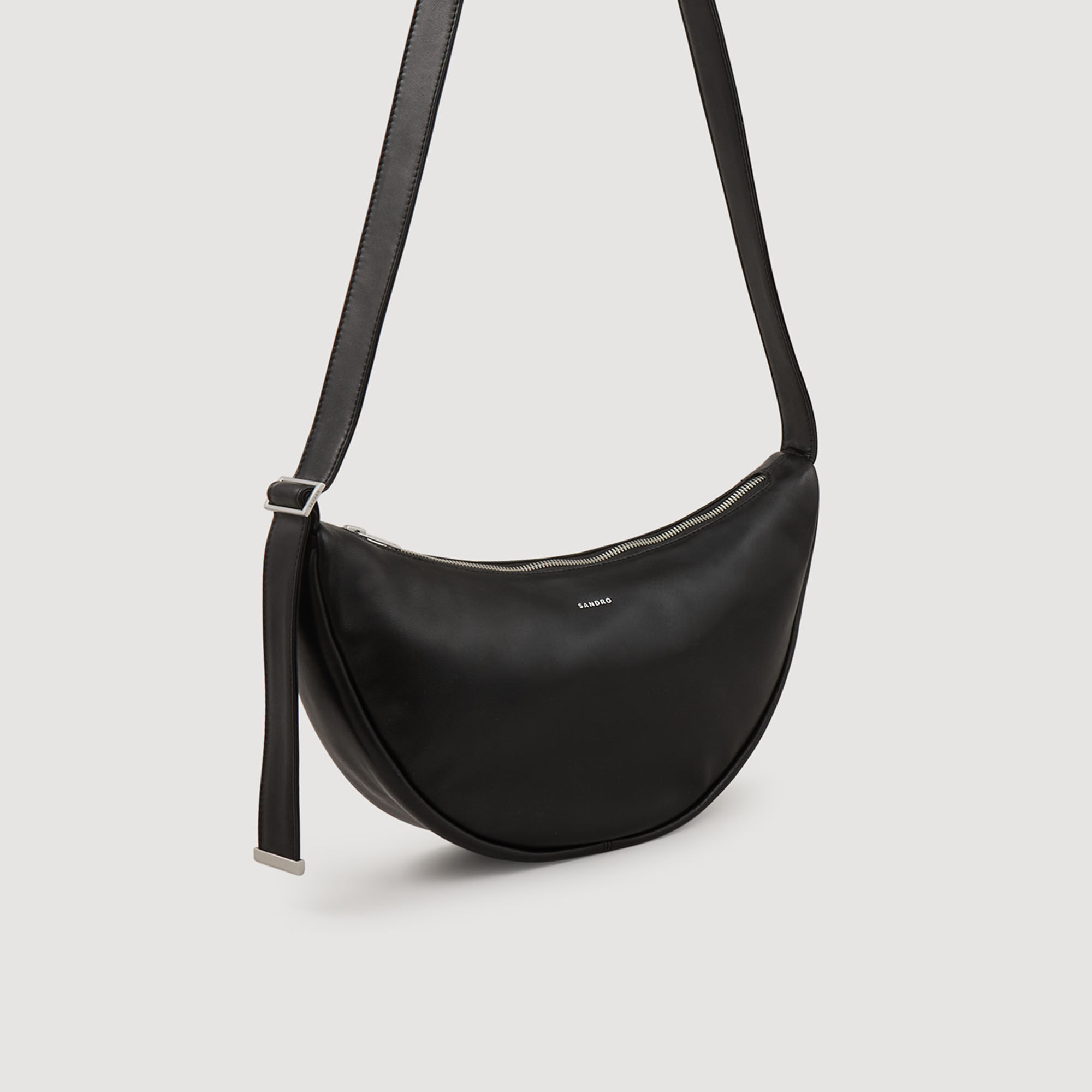 Kleine hobo tas leer