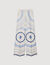 Pantalon wijd Spirales print